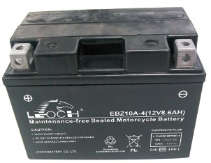 EBZ10A-4, Герметизированные аккумуляторные батареи